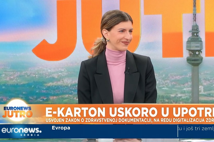 [TV Euronews] Zdravstvena dokumentacija od sada u elektronskom obliku