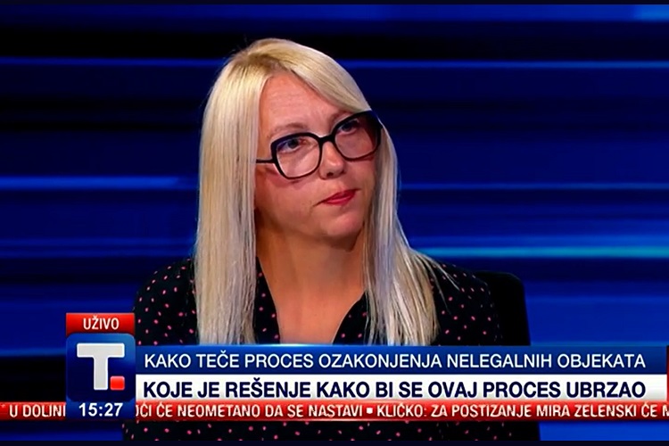[TV Tanjug] U Srbiji oko 2,1 milion nelegalnih objekata