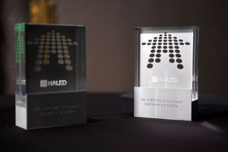 NALED Arrow awards for supporting economic growth of Serbia