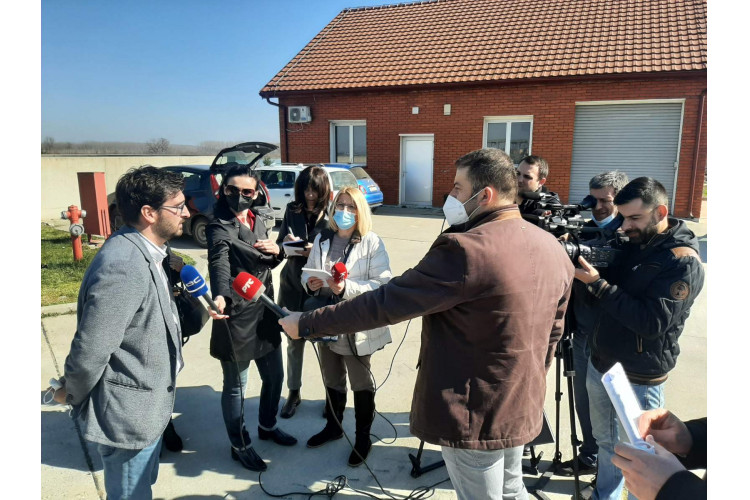 Udruženje 3e i NALED u poseti postrojenju za preradu otpadnih voda u Šapcu