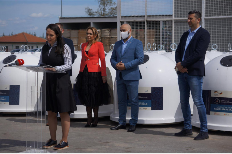 On Earth Day, a bell rang for glass recycling in Kragujevac
