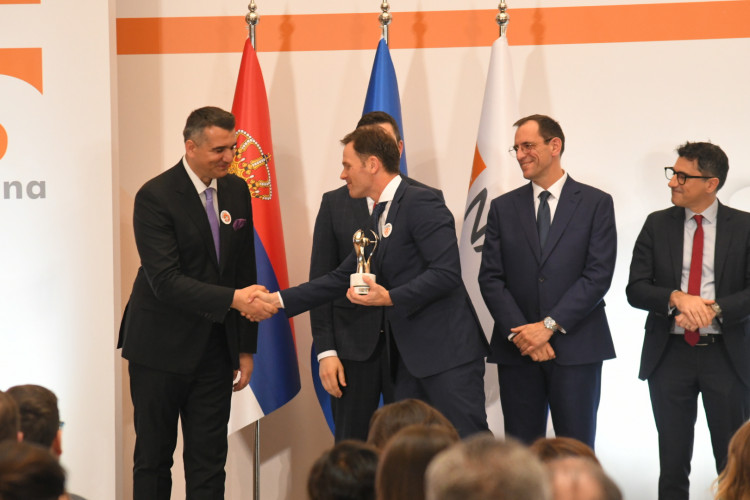 Nagrada Reformator godine ministru finansija Siniši Malom