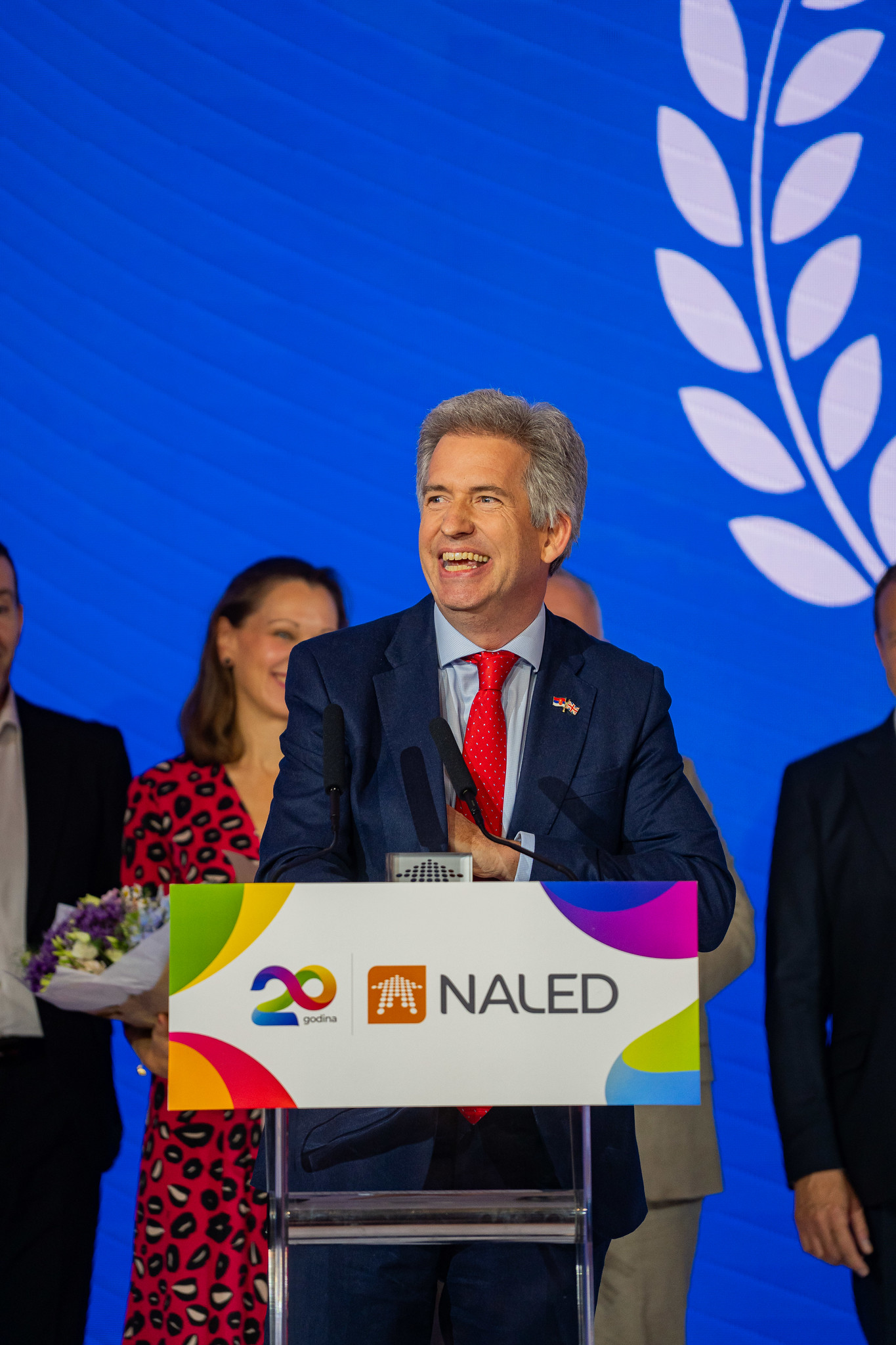 Edvard Ferguson i An Šarlot Malm dobitnici NALED Strele 